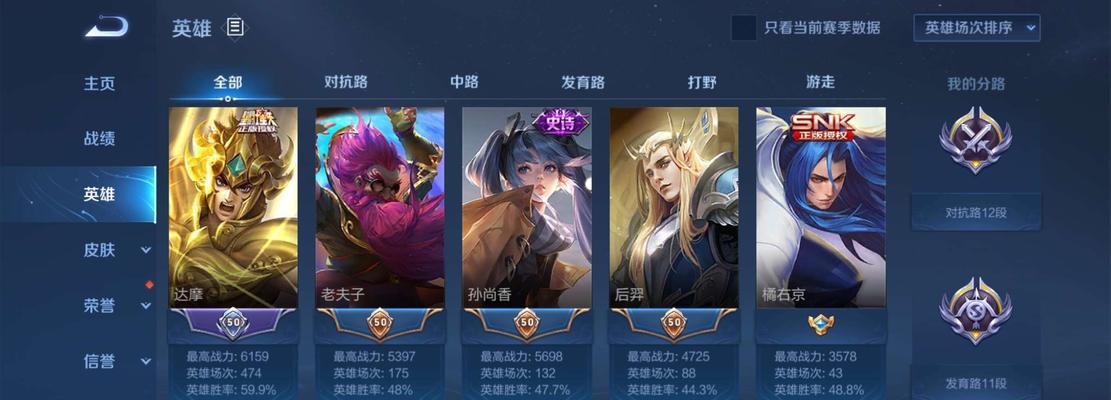 王者出装攻略（打造无敌阵容，征服游乐园战场）